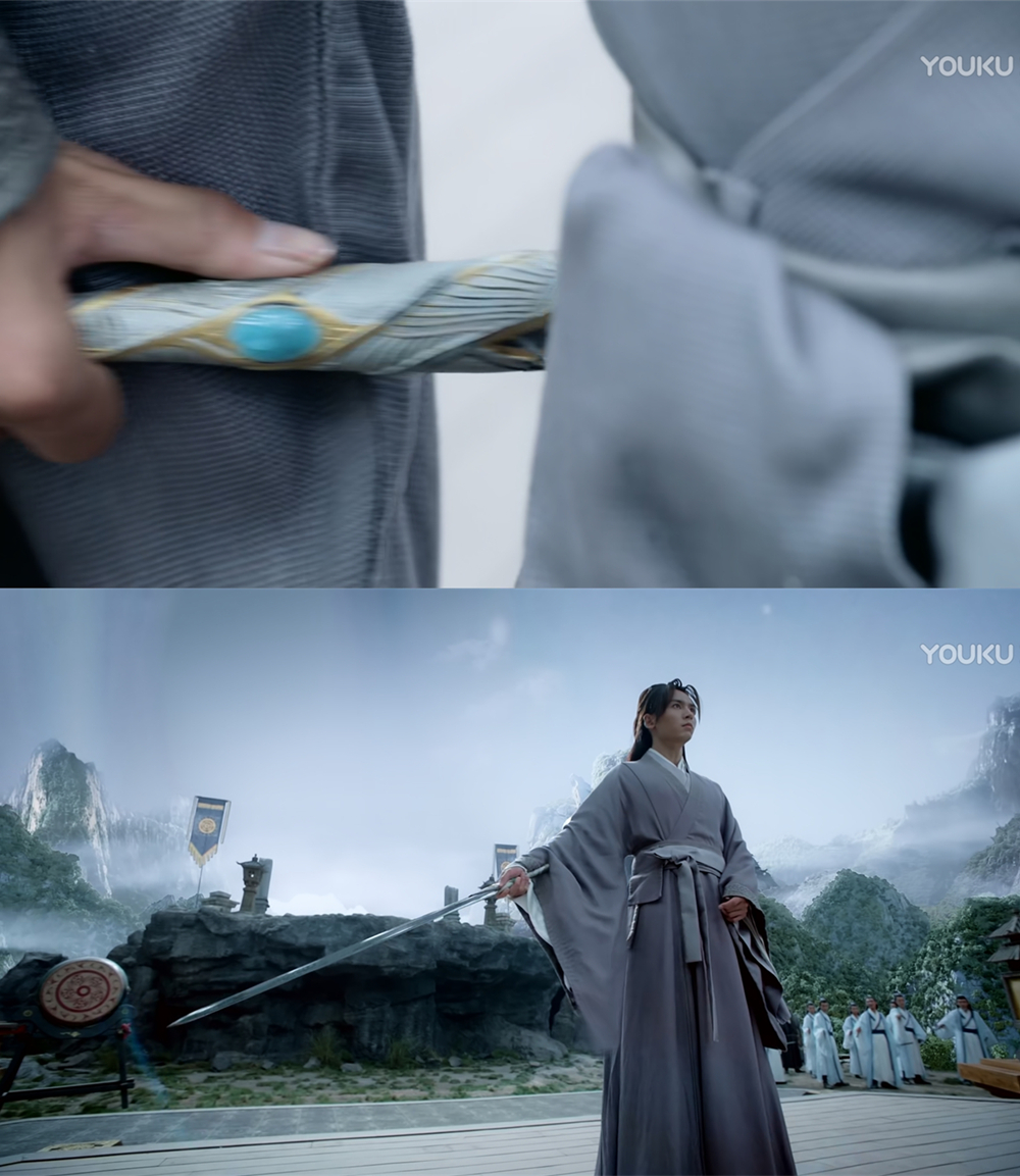 周子舒的白衣剑