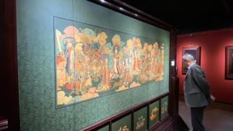 上海海派漆器艺术馆重新开门迎客：彩色屏风重现上海第一古镇