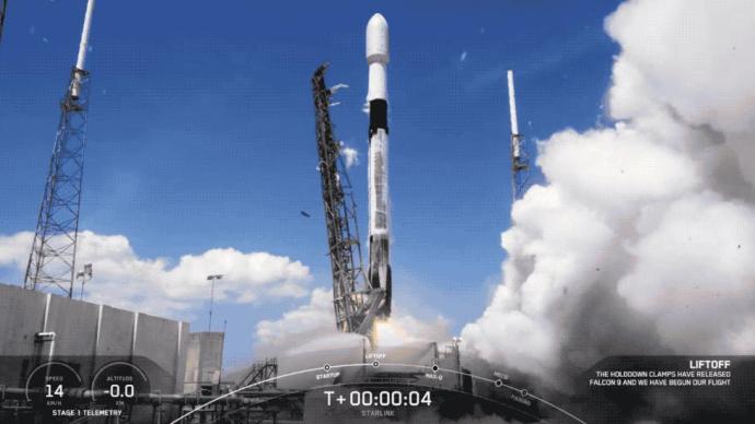 SpaceX第24批星链卫星发射，持续覆盖全球只差四五次