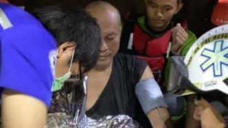泰国一僧人进洞穴冥想被洪水所困，救援队成功营救