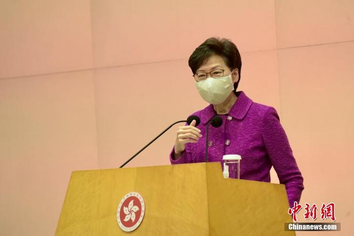 资料图:香港特区行政长官林郑月娥。 中新社记者 李志华 摄