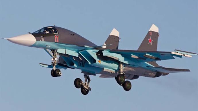 俄罗斯升级多架苏34轰炸机，可进行高精度定位