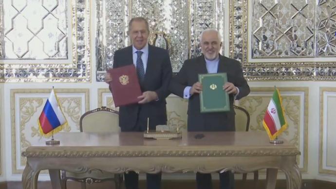 伊俄外長(zhǎng)共同呼吁美國(guó)解除對(duì)伊制裁，恢復(fù)履行伊核全面協(xié)議