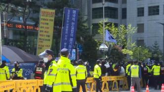 日本决定核废水入海，韩国民众强烈抗议
