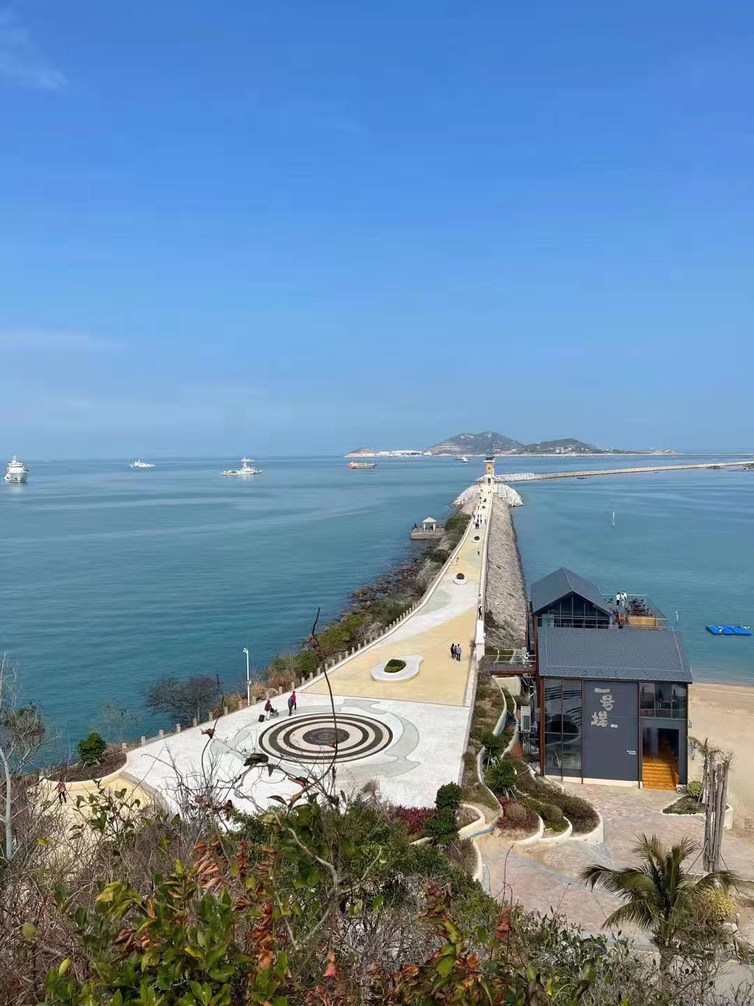 桂山岛俯瞰景色