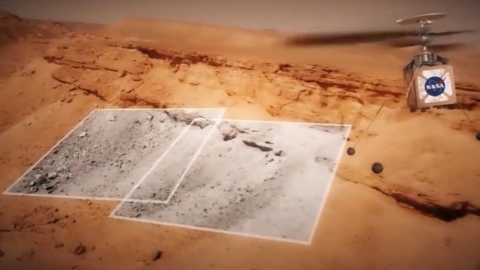 NASA“机智”号直升机将在火星上进行首飞
