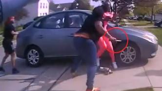 视频曝光！美国16岁非裔女孩遭警方击毙前曾试图持刀伤人