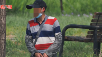 视频丨男子在北京奥森公园用弹弓打育雏䴙䴘，已被刑拘