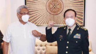 斯里兰卡总统戈塔巴雅、总理马欣达分别会见魏凤和