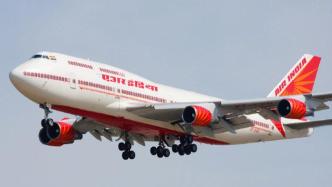印度航空计划增加直飞美国航班：5月11日起每周增三班