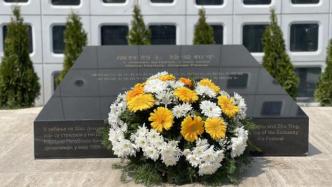 中国驻南联盟被炸使馆旧址烈士纪念碑完成回迁工作