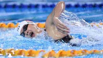 全国游泳冠军赛：辽宁名将王简嘉禾女子800米自由泳摘金