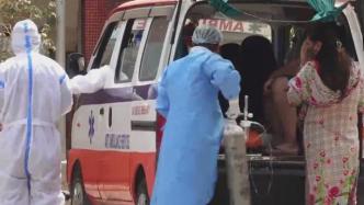 印度一新冠定点医院4天内74名病人因氧气短缺去世