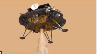 欧洲航天局祝贺“天问一号”探测器成功着陆火星