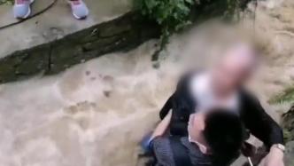 對話救起落水老人“旱鴨子導游”：現在想想感到后怕
