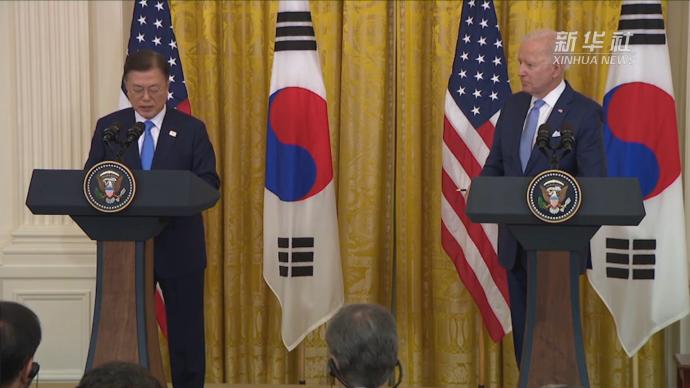 美韓首腦表示愿與朝鮮進行外交接觸，重申朝鮮半島無核化目標