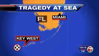 美国佛州一船只倾覆致2死，尚有10人失踪