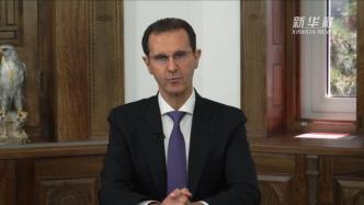 叙利亚总统巴沙尔发表胜选后电视讲话