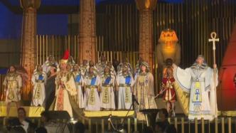 意大利著名歌剧《阿依达》在埃及开罗上演