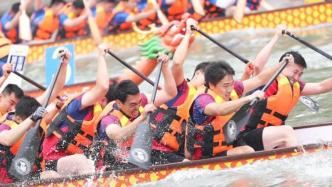 53支龙舟队将在上海苏州河上竞逐，今年首次设女子组别