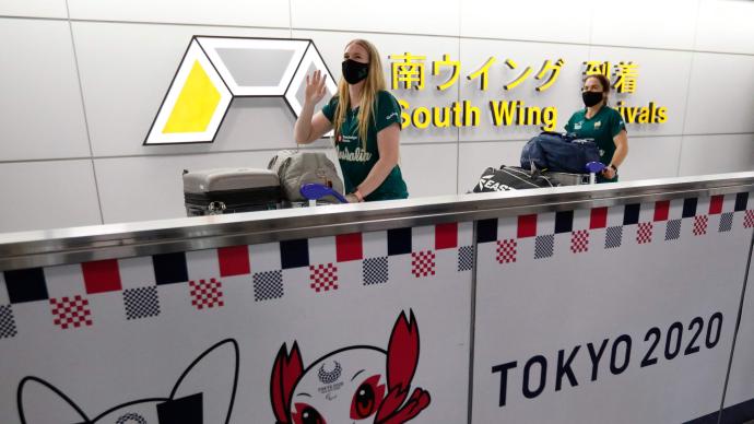 首支东京奥运会海外战队抵达日本