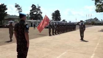 刚果（金）：联刚稳定团新任司令莅临中国维和工兵分队调研