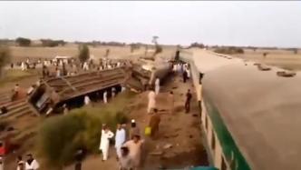 现场惨烈！巴基斯坦南部发生火车相撞事故已致30死