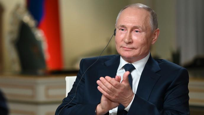 普京接受美媒专访：俄中关系处于历史最高水平