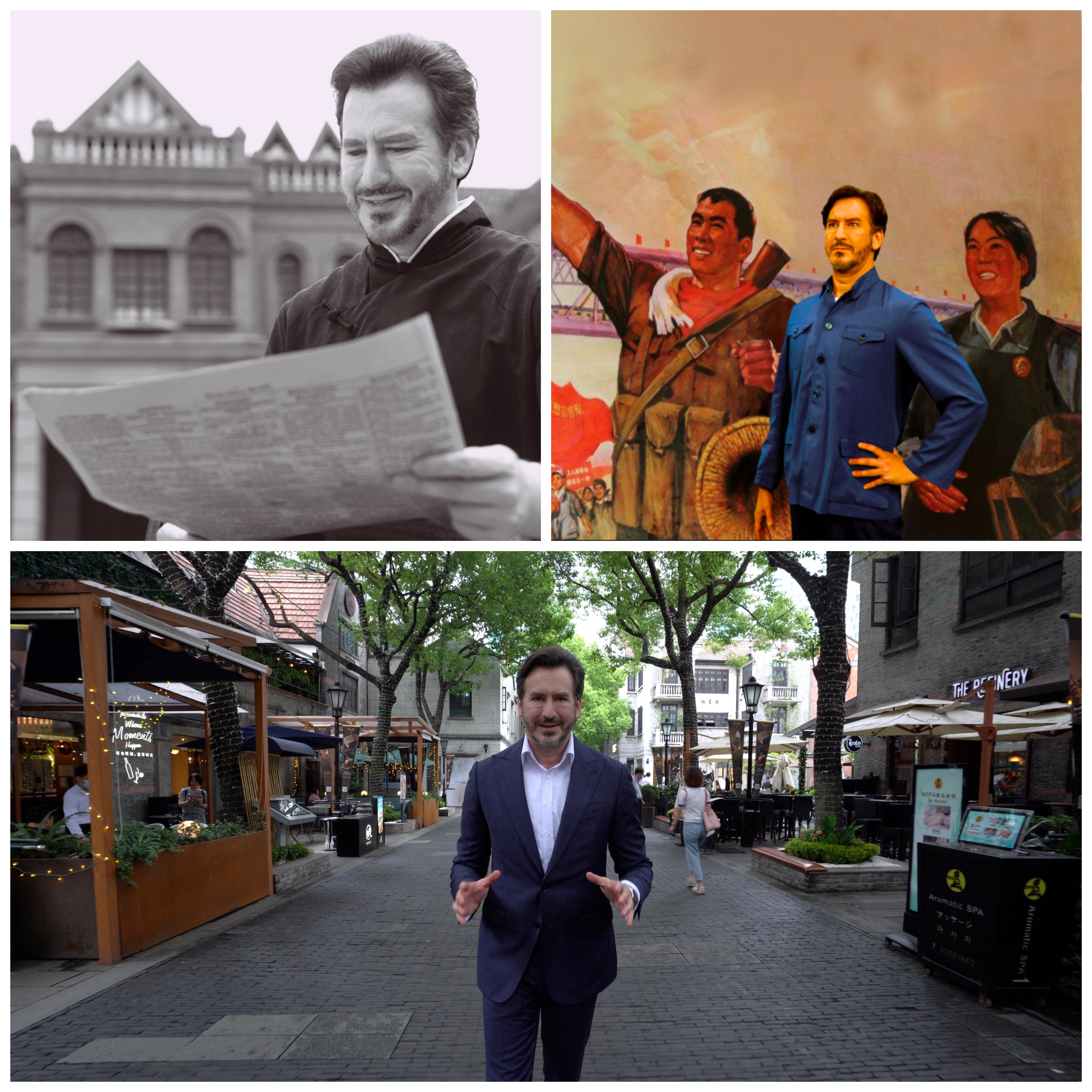 上海市"白玉兰纪念奖"得主steven weathers"穿越"不同年代的上海