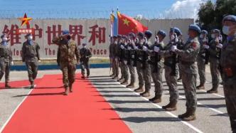 410名中国赴黎维和官兵获联合国和平勋章