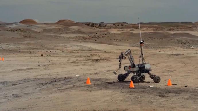 向火星出发！埃及大学生参与火星探索机器人竞赛
