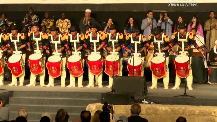 第八届埃及国际鼓乐与传统艺术节在开罗闭幕