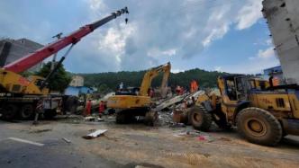 湖南郴州民房垮塌12名被困人员全部找到，其中5人死亡
