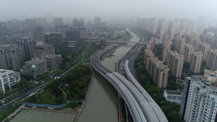 上海北橫通道西段通車,助力構建長三角區域一體城際交通網