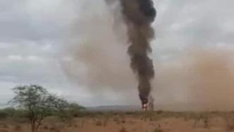 肯尼亚一架军用直升机坠毁，造成多人死伤