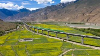 直播录像丨复兴号上高原！西藏首条电气化铁路拉林铁路通车