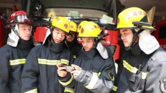深感骄傲！上海消防指战员集体观看建党100周年庆祝大会
