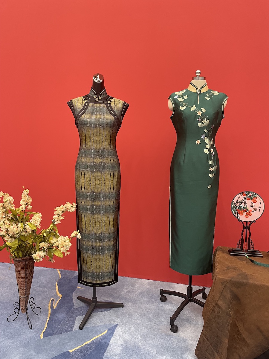 中华传统旗袍工艺