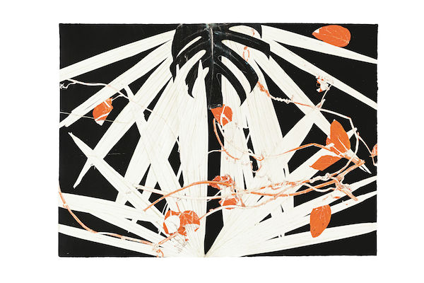 路易斯·泽尔比尼，《世间万物》，2018，布面丙烯画，250 x 361 cm。卡地亚当代艺术基金会收藏，巴黎。© Luiz Zerbini，图片 © Pat 