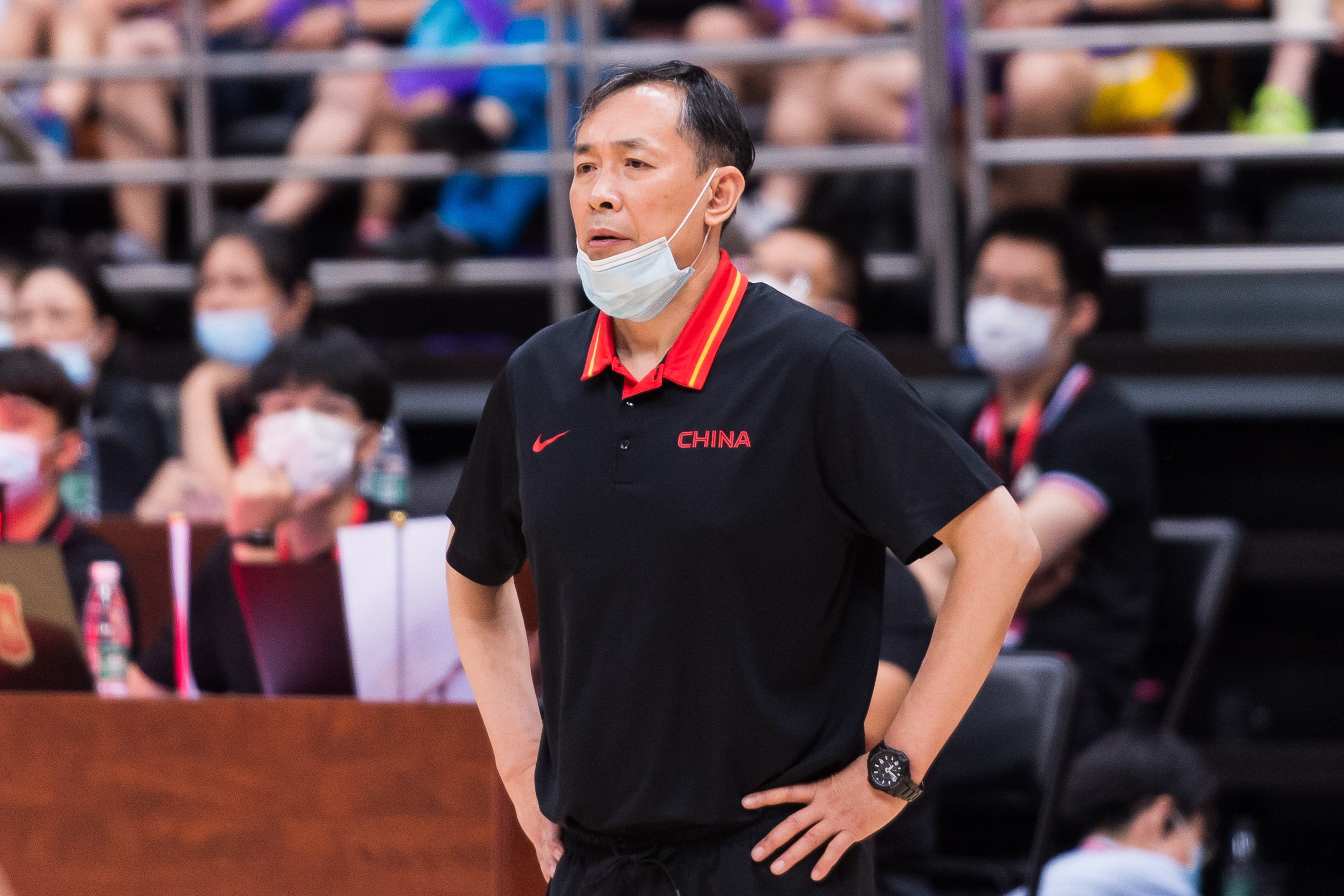 中国女篮主帅许利民.