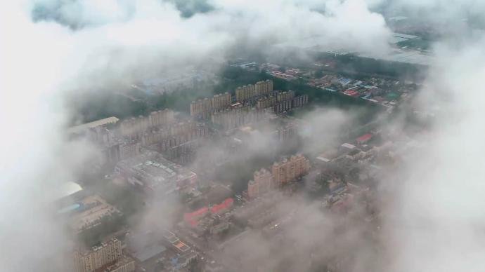 瞰见｜北京延庆：海陀苍茫云海现