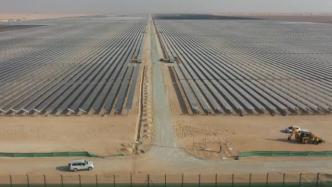 沙漠中的87万片光伏板助力迪拜2050清洁能源战略