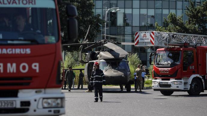 美军黑鹰直升机在罗马尼亚紧急降落，未造成人员伤亡