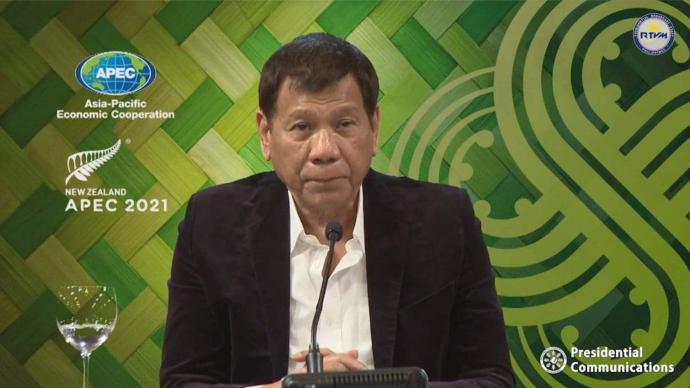 菲律宾总统杜特尔特：必须终结疫苗民族主义