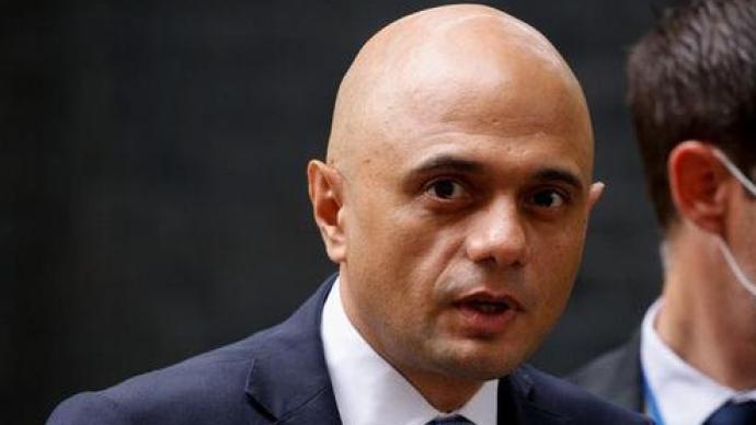 英国新任卫生大臣新冠检测呈阳性,此前已完成两剂疫苗接种