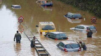 德国比利时遭遇严重洪灾：已致170人死亡，数千人失联