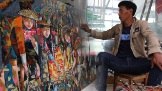 在农村寻找“超现实”的农民画家：成名后一幅画卖过8万