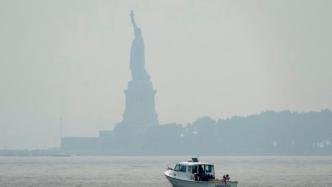 美西部野火浓烟向东飘散，纽约成全球空气最差城市之一