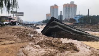 图集｜洪水过后的巩义米河镇