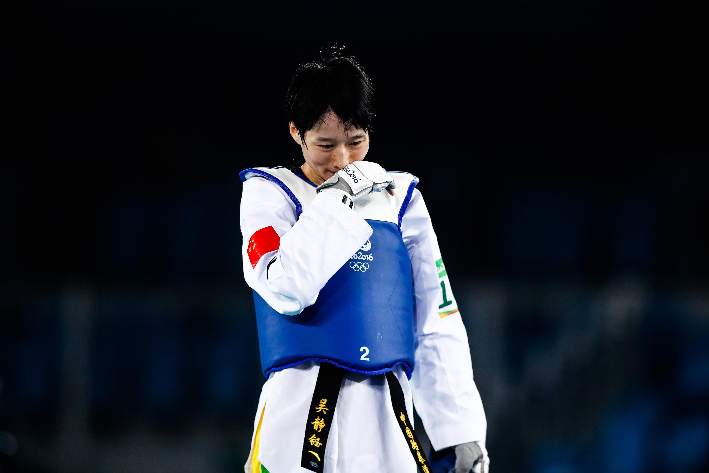 里约奥运，吴静钰泪洒赛场。